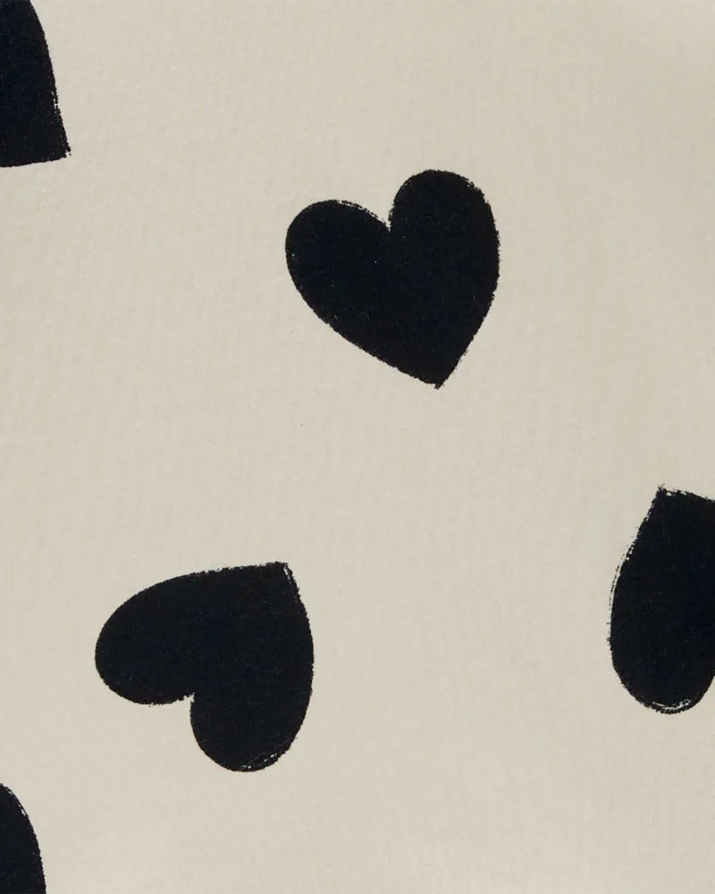 Blusa De Punto Tipo Peplum Diseño De Corazón Carter's