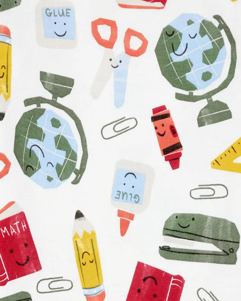 Pijama De 2 Piezas Algodón De Ajuste Perfecto Back To School Carter's