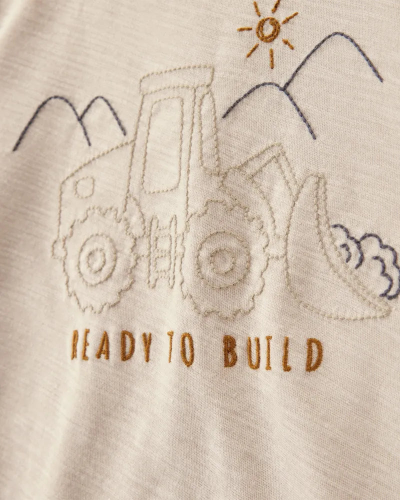 Conjunto de 2 prendas Corto De Construcción Carter's