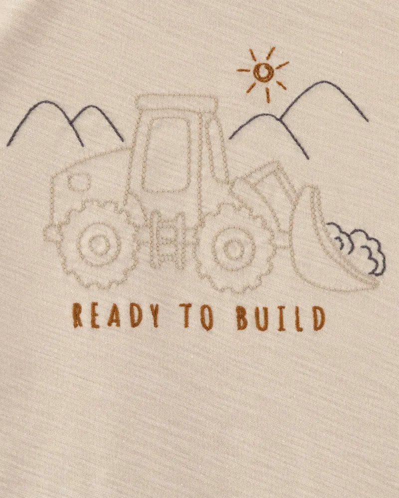 Conjunto de 2 prendas Corto De Construcción Carter's