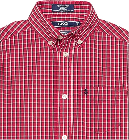 Camisa de vestir diseño cuadros IZOD