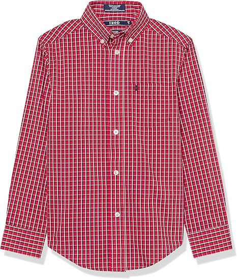 Camisa de vestir diseño cuadros IZOD